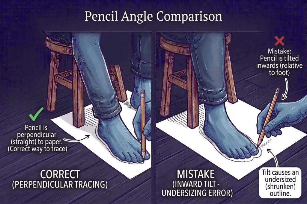 keep-pencil-stright-on-when-measuring-your-foot