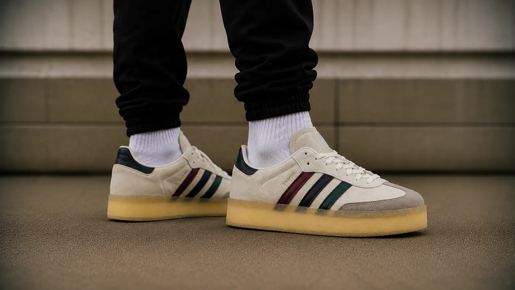 Ronnie-Fieg-x-Clarks-x-Adidas-Samba-8th Street-sizing