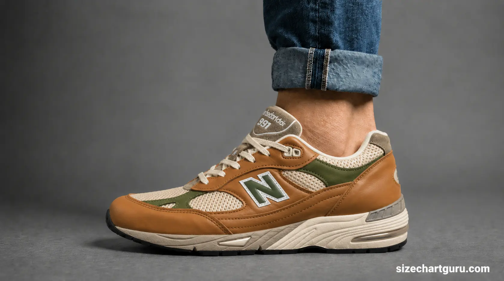 aimé-leon-x-new-balance-991-sizing-guide