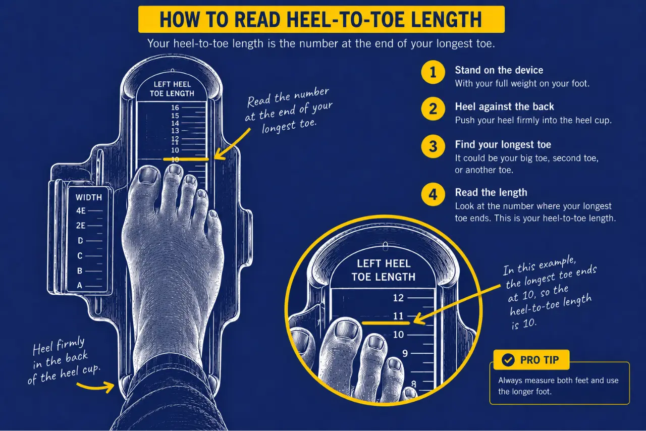 how-to-read-heel-to-toe-length-brannock-device